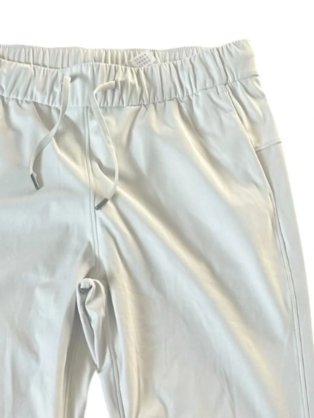CRZ YOGA GOLF GORPCORE  ATHLEISUREWEAR ACTIVEWEAR CREAM BONE JOGGER PANTS M